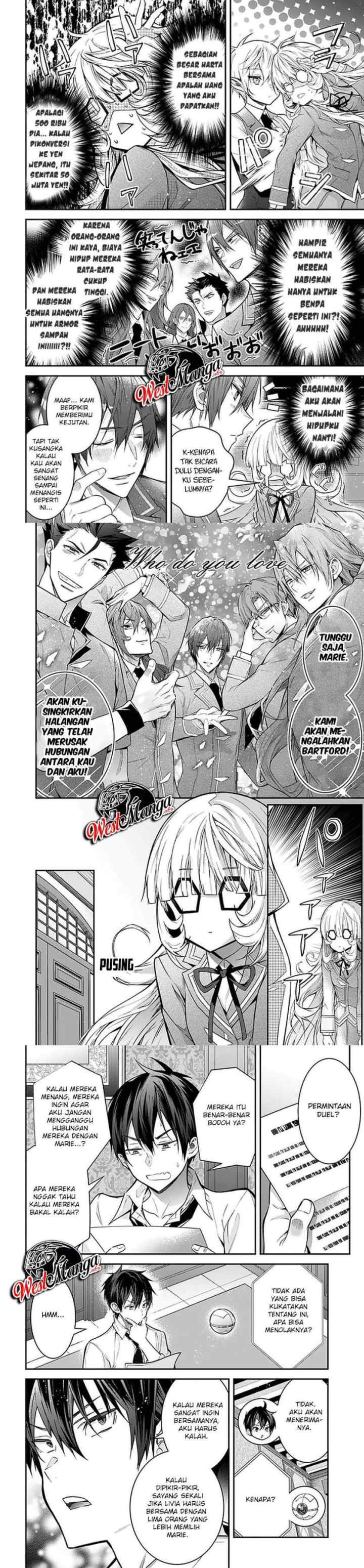 Otome Game Sekai wa Mob ni Kibishii Sekai Desu chapter 37 halaman 7