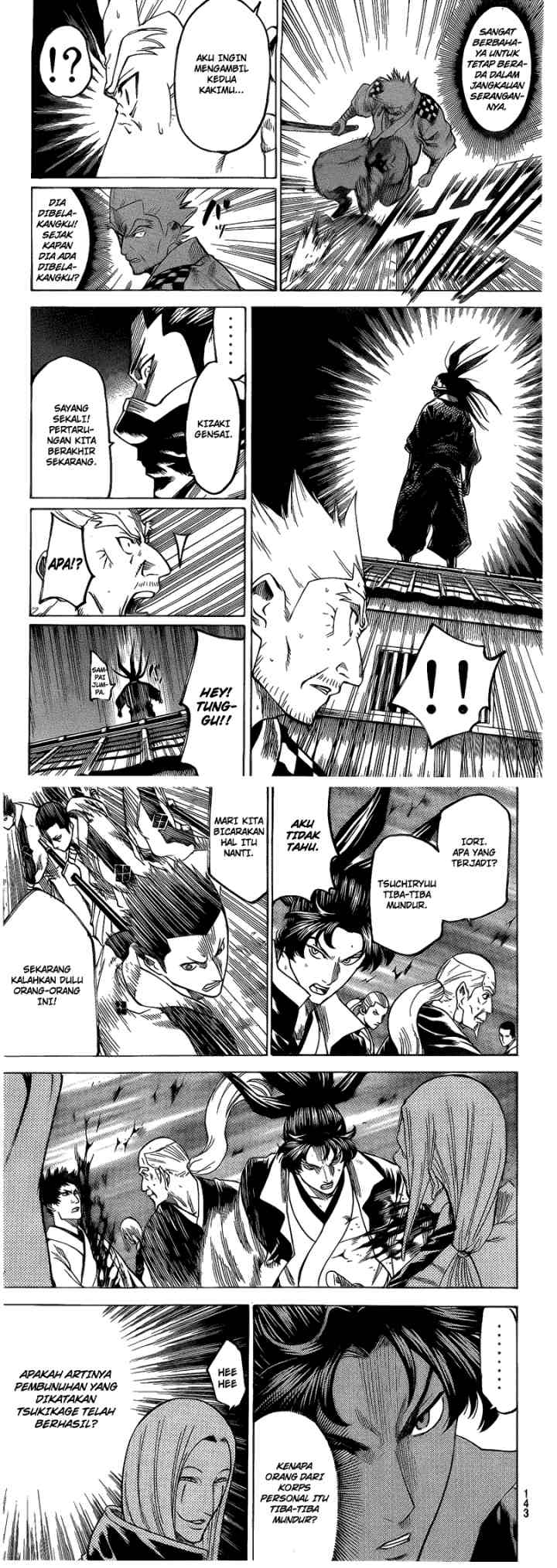 Gamaran chapter 134 halaman 4