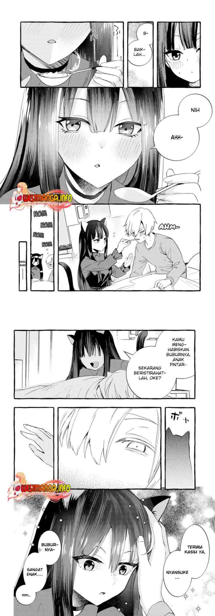 Chiteki de Cool na Kouhai Bijo, Ore no Kai Neko ni naru chapter 1 halaman 6