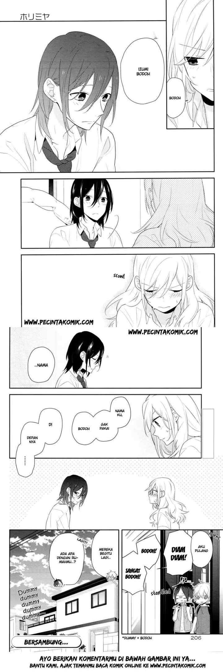 Horimiya chapter 25 halaman 14