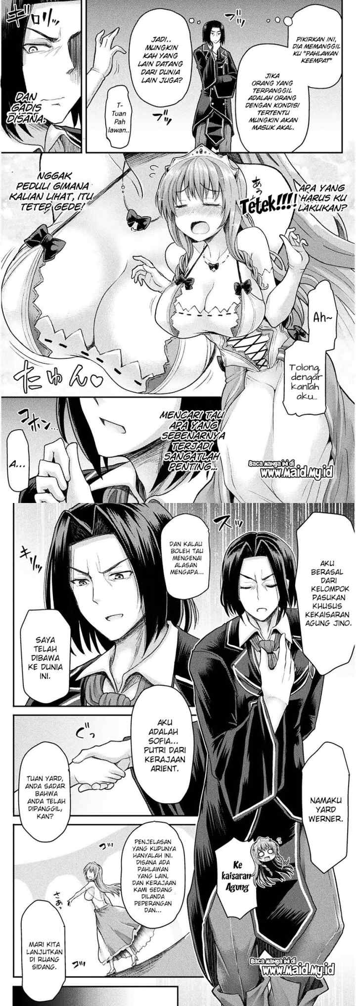 Isekai Majutsushi wa Mahou wo Tonaenai chapter 1 halaman 4
