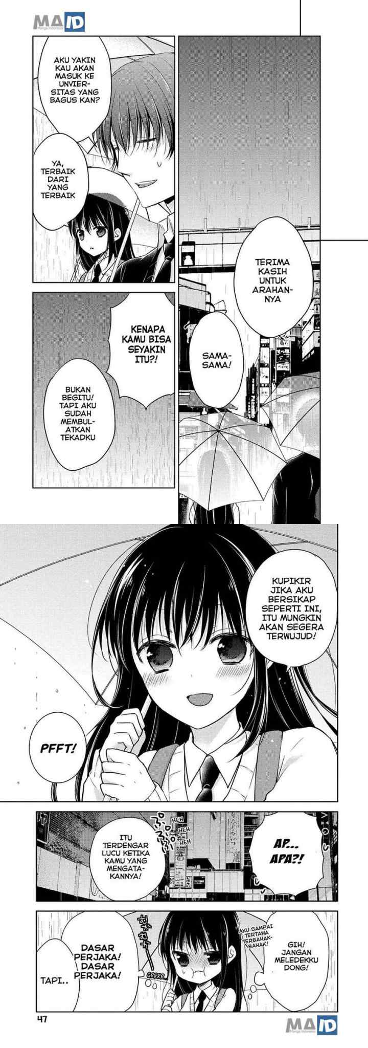 Midara na Ao-chan wa Benkyou ga Dekinai chapter 7 halaman 9