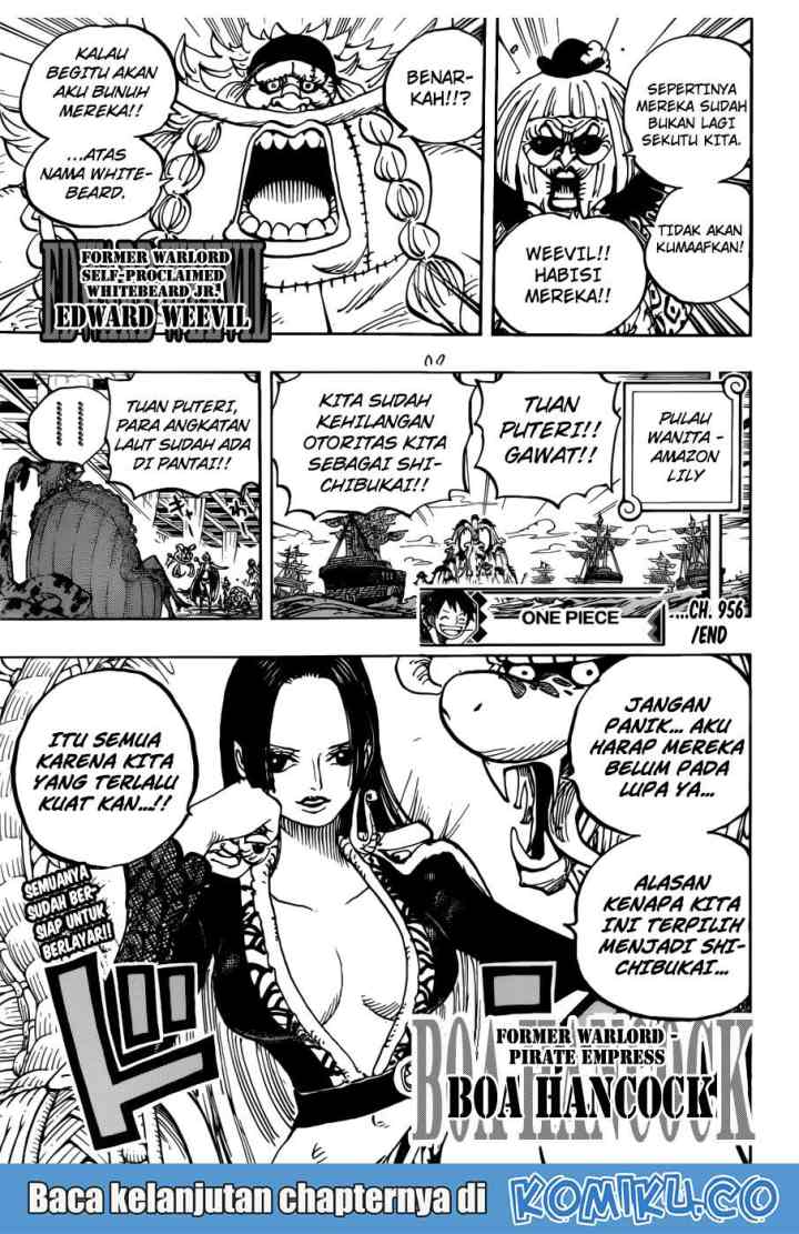 One Piece chapter 955 halaman 18