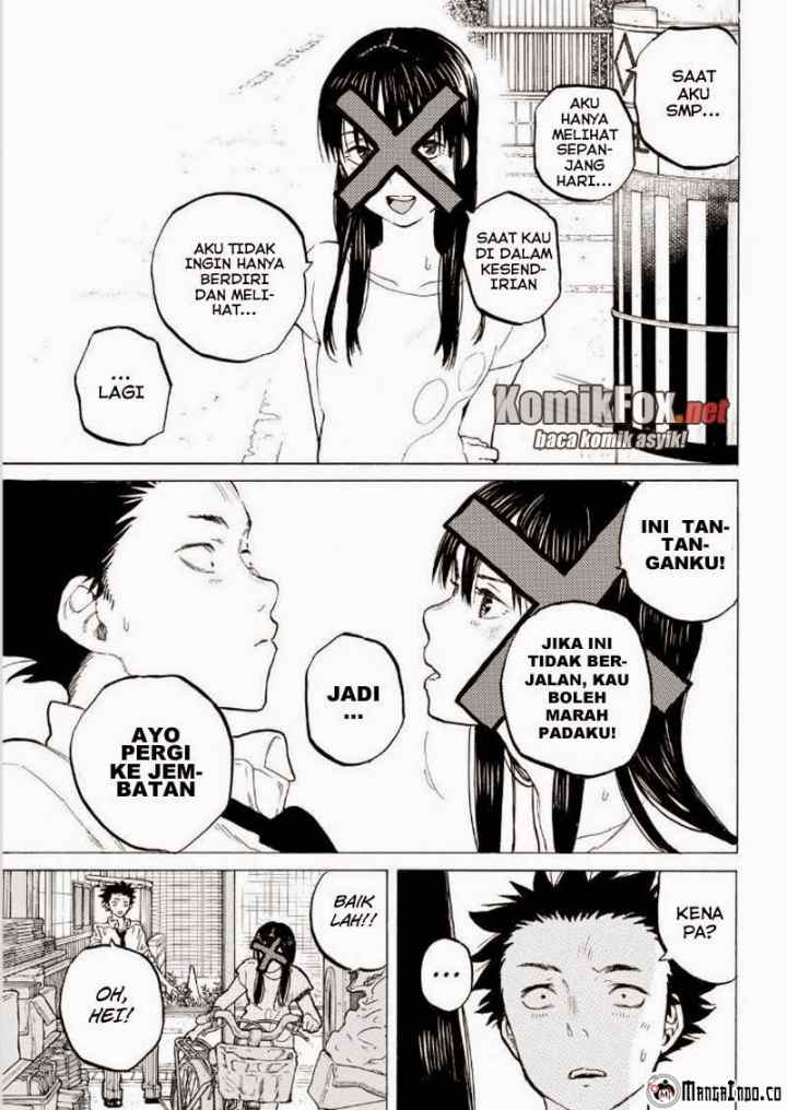 Koe no Katachi chapter 38 halaman 18