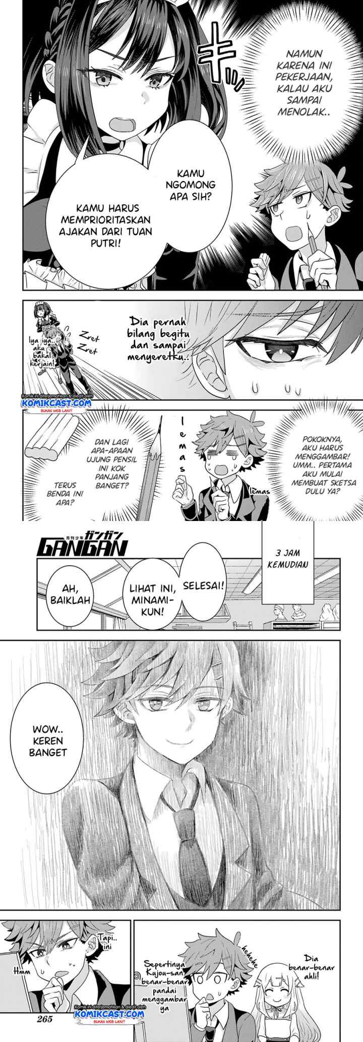 Gomennasai Ojou-sama, Ore wa Maid ga Suki nan desu chapter 2.2 halaman 4