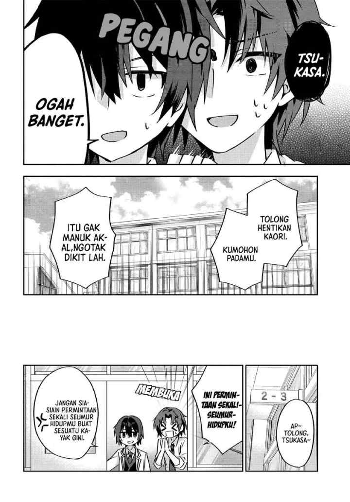 RabuKome Manga ni Haitte Shimattanode, Oshi no Make Hiroin o Zenryoku de Shiawaseni suru chapter 3.1 halaman 13