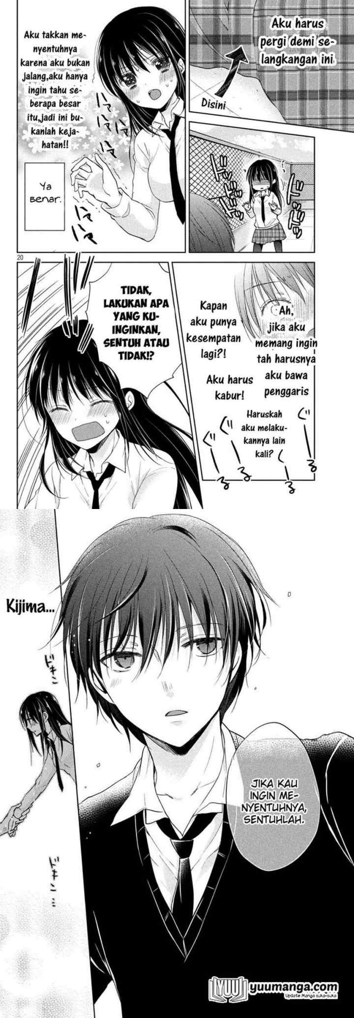 Midara na Ao-chan wa Benkyou ga Dekinai chapter 2 halaman 11