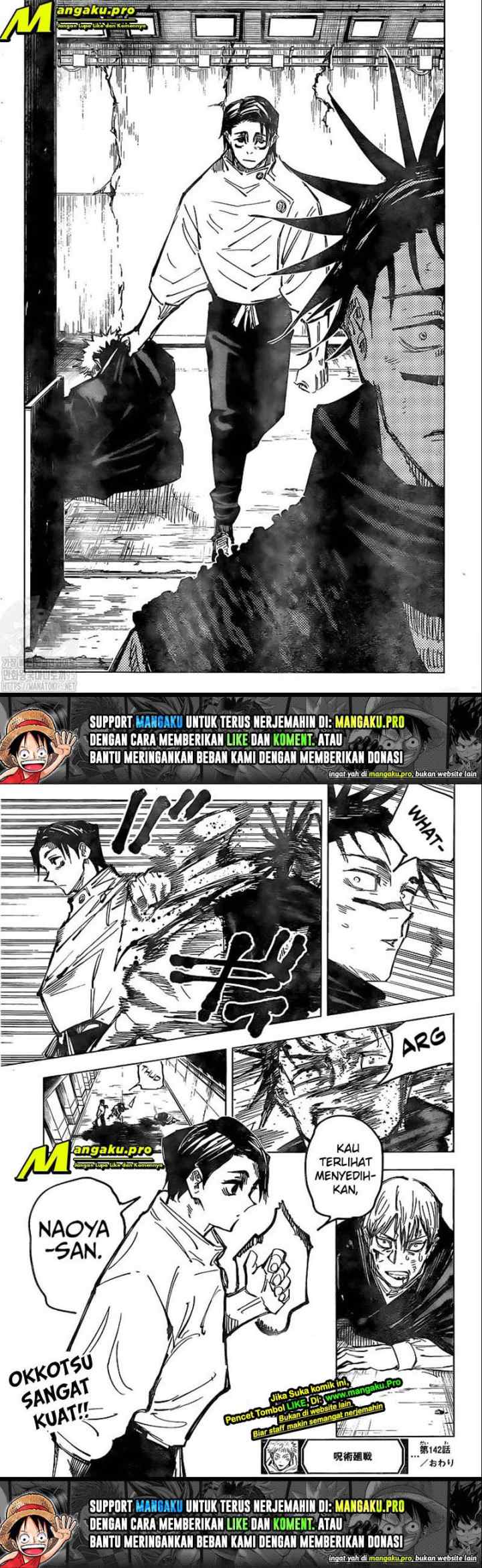 Jujutsu Kaisen chapter 142 halaman 5