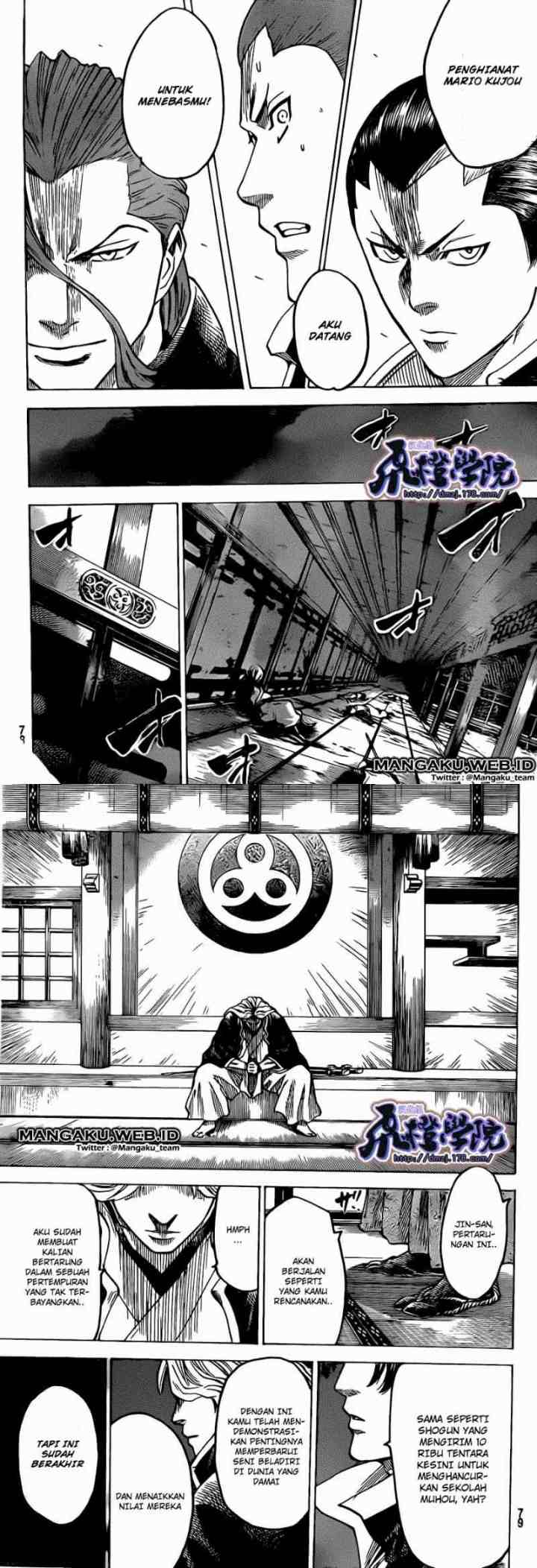 Gamaran chapter 182 halaman 10