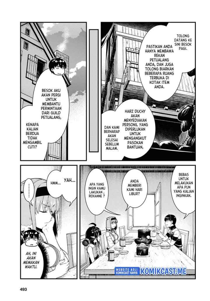 Isekai Meikyuu de Harem wo chapter 62 halaman 5