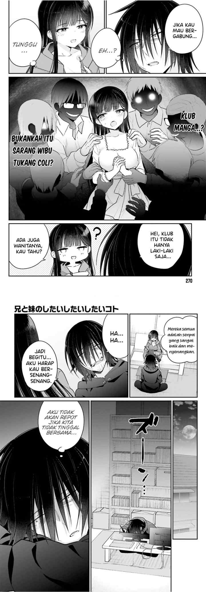 Ani to Imouto no Shitai Shitai Shitai Koto chapter 3 halaman 4