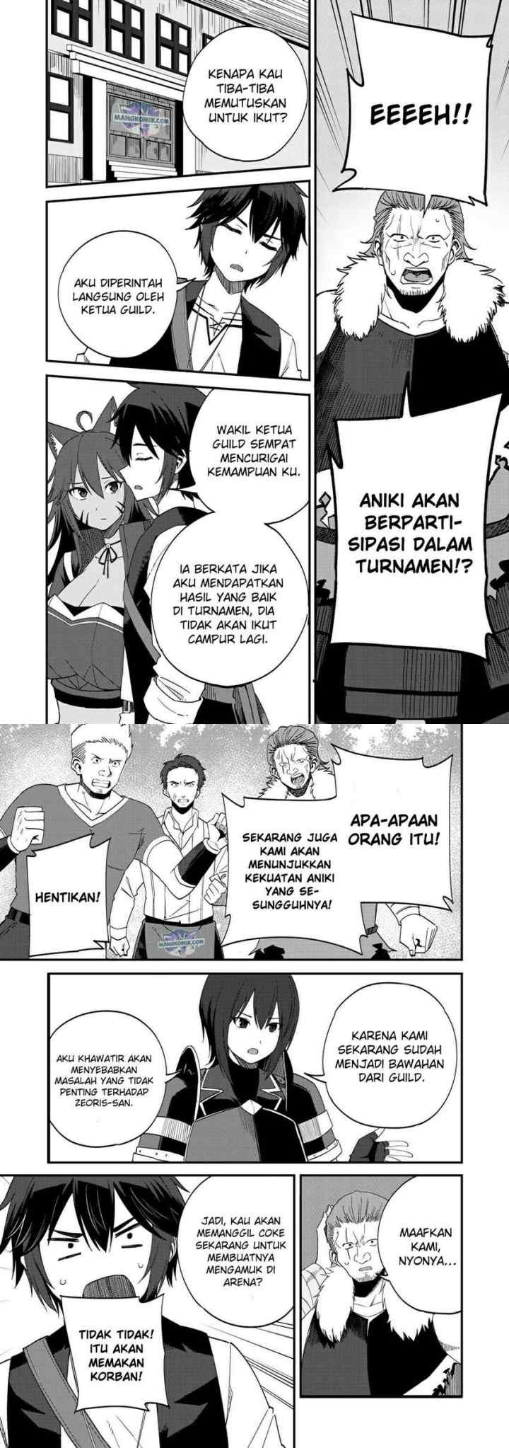 Dorei Shounin shika Sentakushi ga Nai desu yo? Harem? Nani Sore Oishii no? chapter 33 halaman 10