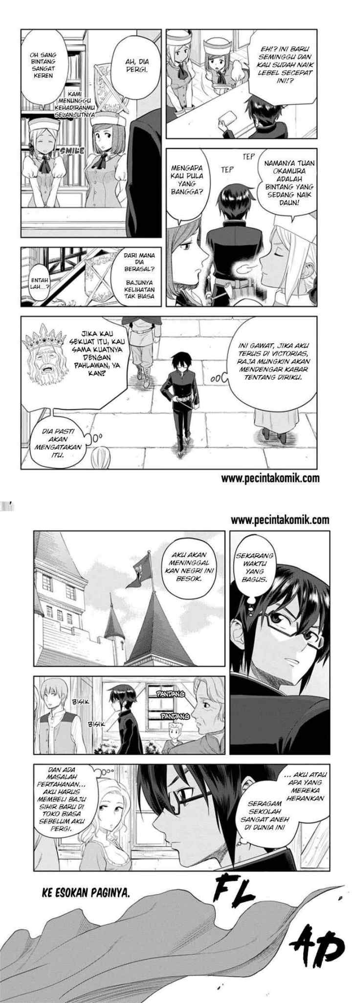 Konjiki no Moji Tsukai: Yuusha Yonin ni Makikomareta Unique Cheat chapter 3 halaman 11