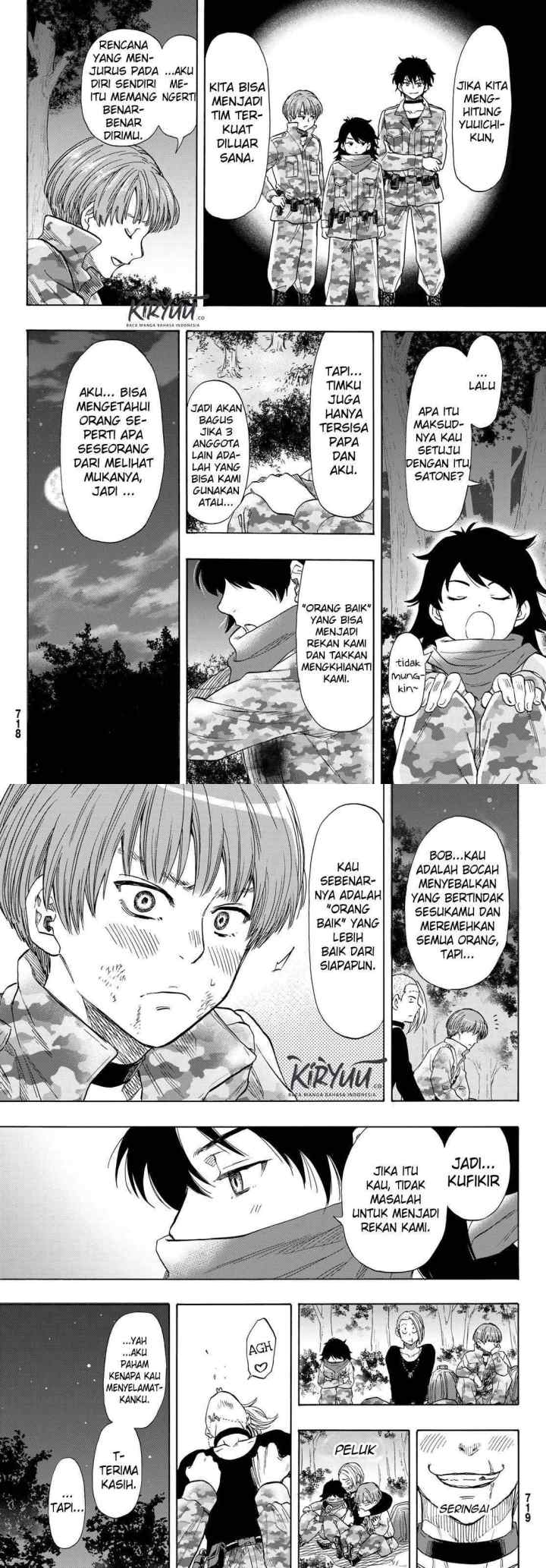 Tomodachi Game chapter 70 halaman 14