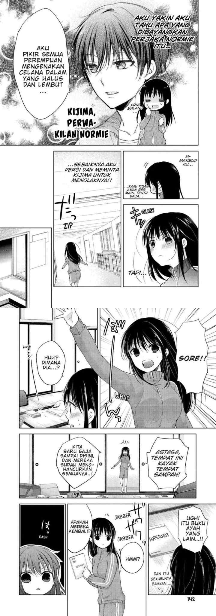 Midara na Ao-chan wa Benkyou ga Dekinai chapter 10 halaman 8