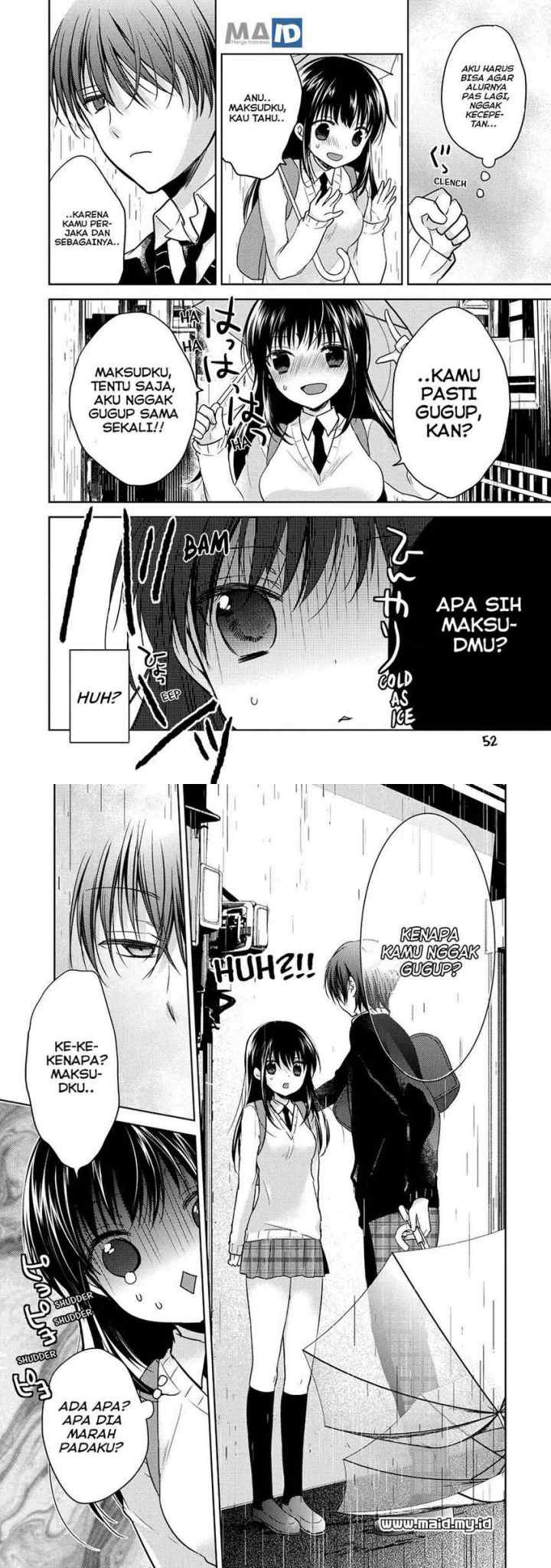 Midara na Ao-chan wa Benkyou ga Dekinai chapter 7 halaman 12