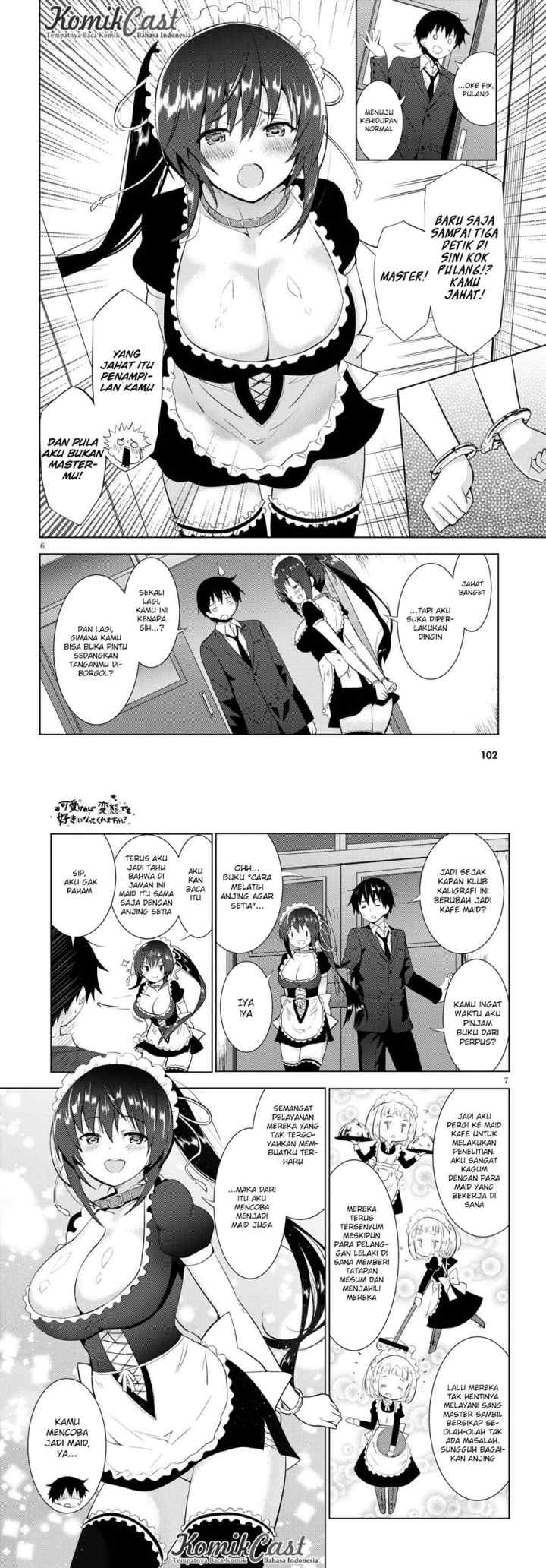 Kawaiikereba Hentai demo Suki ni Natte Kuremasu ka? chapter 9 halaman 4