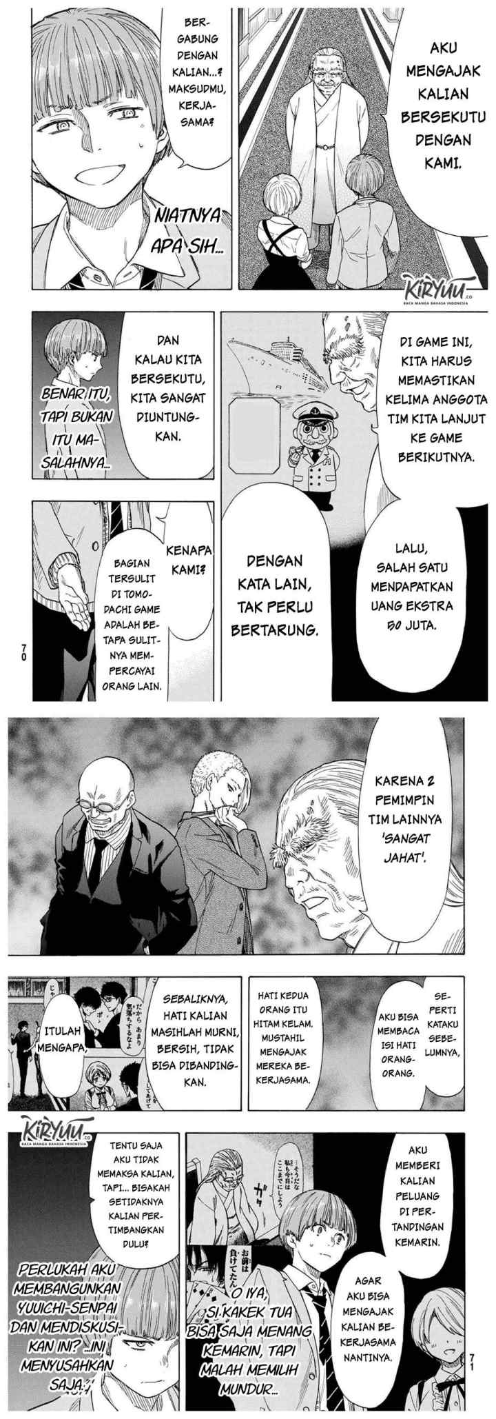 Tomodachi Game chapter 52 halaman 13