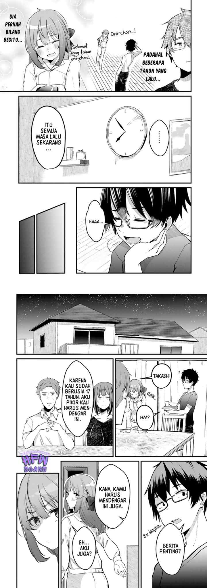 You Weren't My Sister, But My Fiancee!? chapter 1 halaman 4