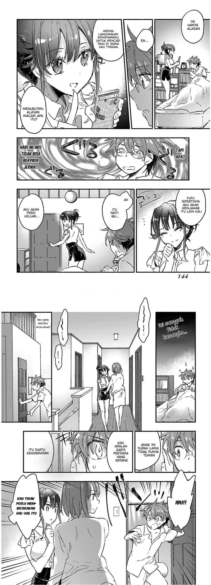 Yankee Musume ni Natsukarete Kotoshi mo Juken ni Shippai Shisou Desu chapter 10 halaman 7