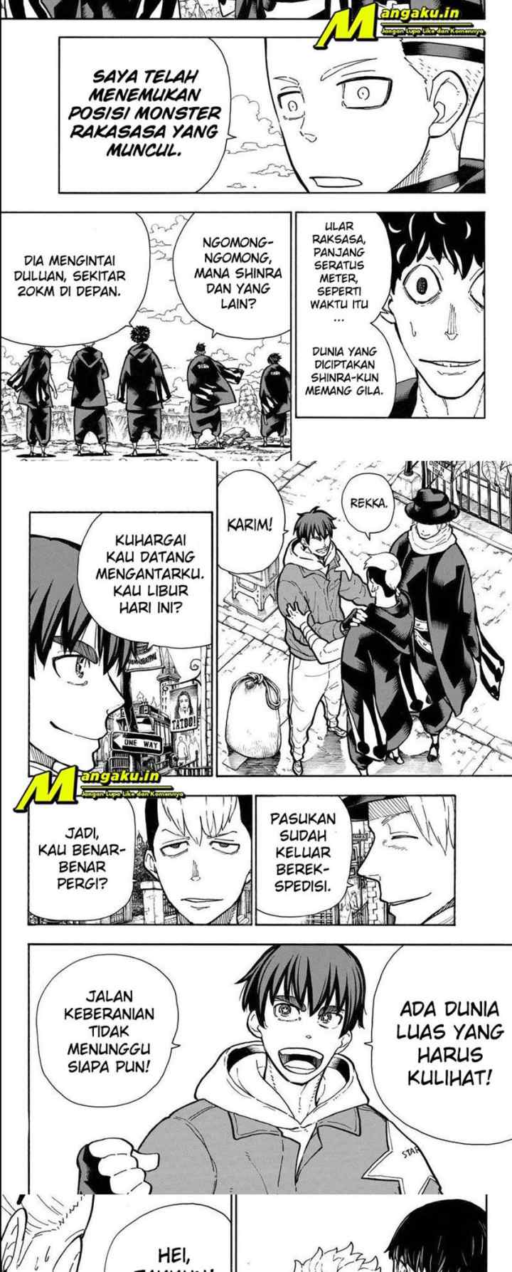 Enen no Shouboutai chapter 303 halaman 5