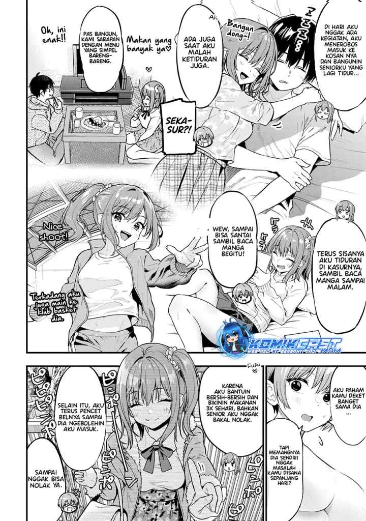 Kanojo ni Uwaki Sareteita Ore ga Koakuma na Kouhai ni Natsukarete Imasu chapter 22.5 halaman 5