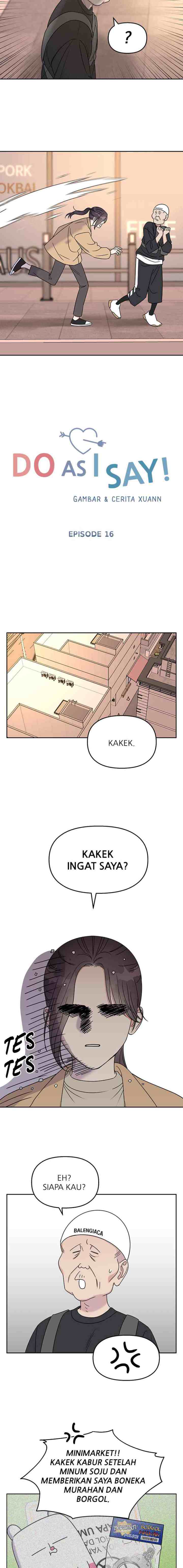 Do As I Say! chapter 16 halaman 4