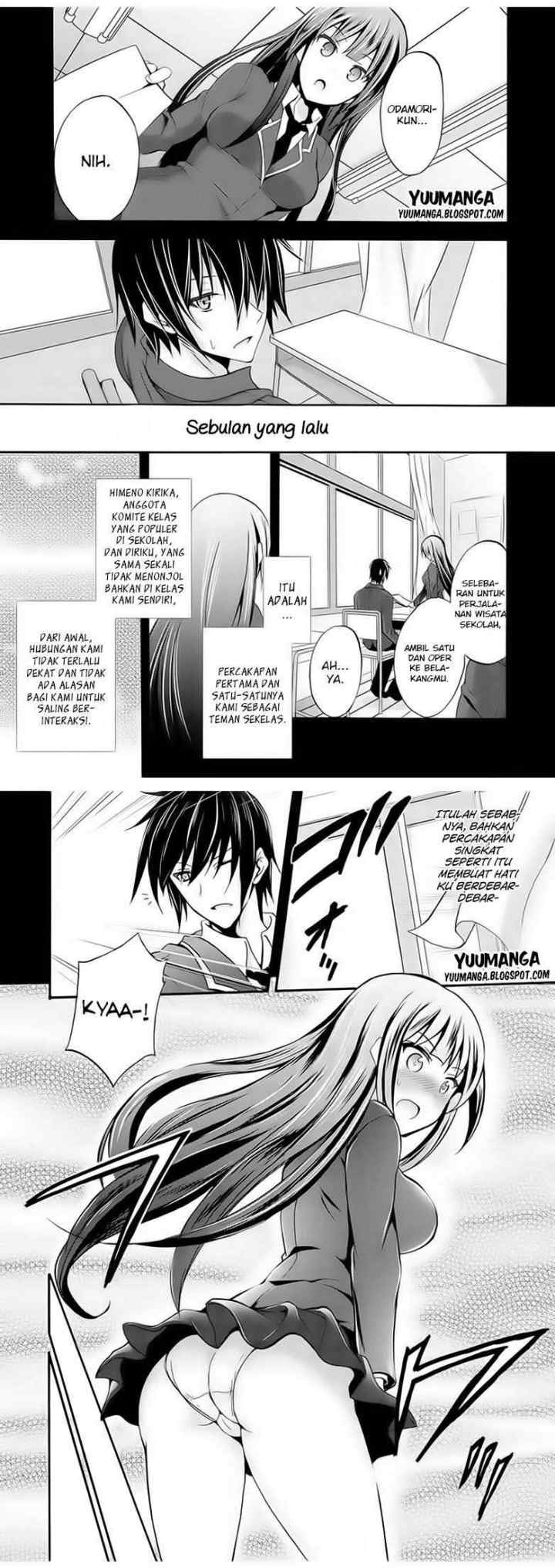Himekishi ga Classmate! The Comic chapter 1 halaman 10
