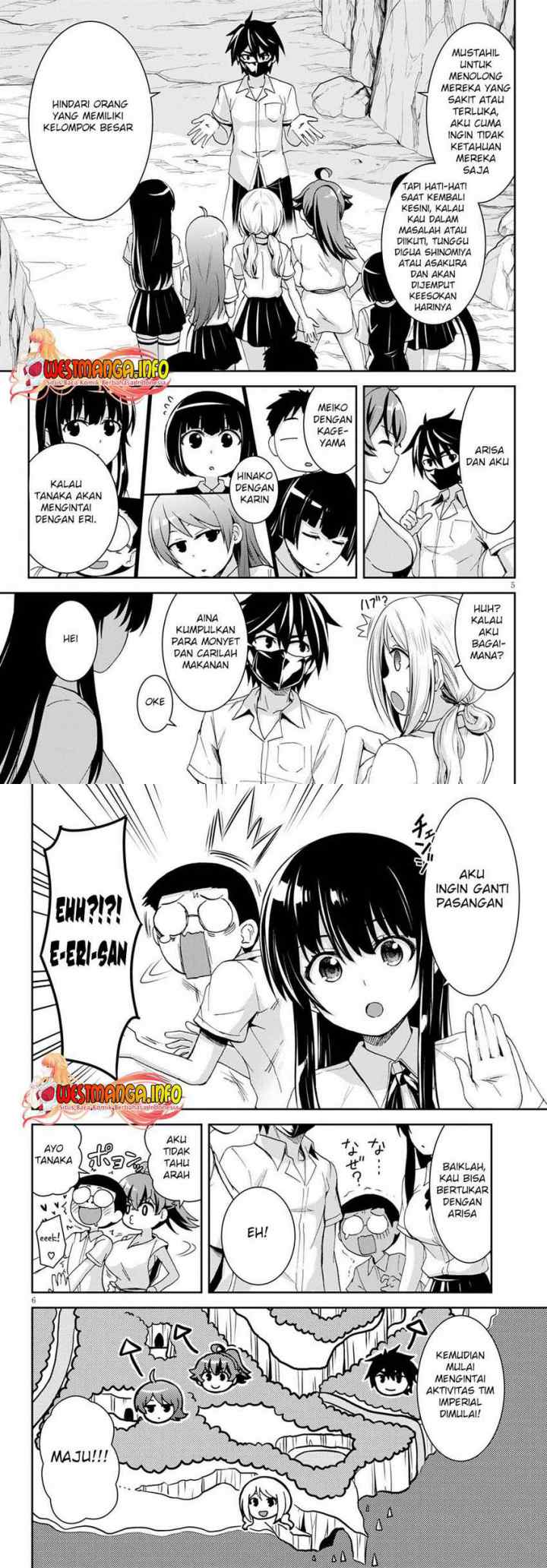 Isekai Yurutto Survival Seikatsu: Gakkou no Minna to Isekai no Mujintou ni Tenishitakedo Ore Dake Rakushou desu chapter 15 halaman 4