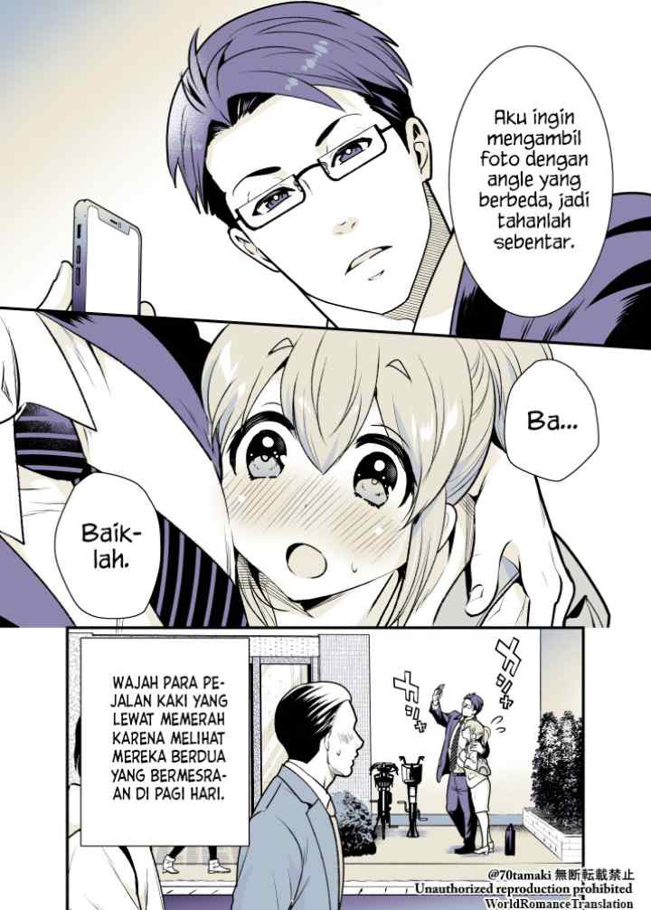 Osananajimi ga Hisabisa ni Saikai Shitara Otagai Kyonyuu ni Natteta chapter 10 halaman 6