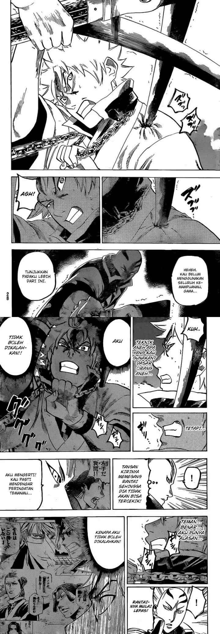 Gamaran chapter 140 halaman 9
