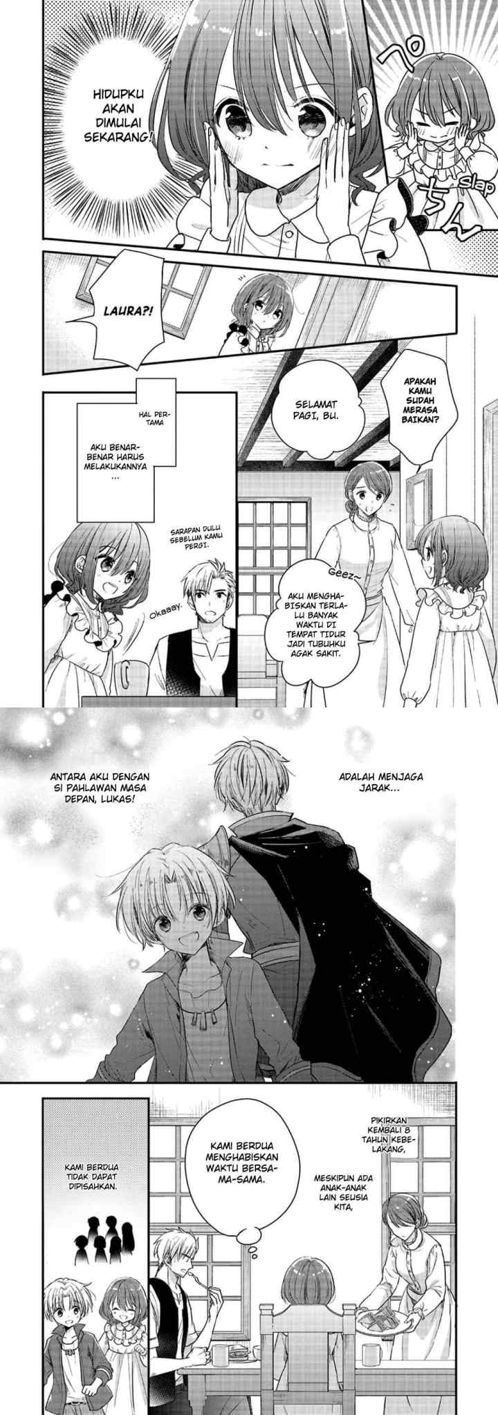 Yuusha-sama no Osananajimi to iu Shokugyou no Make Heroine ni Tensei shita no de, Chougoushi ni Job Change shimasu chapter 2 halaman 4