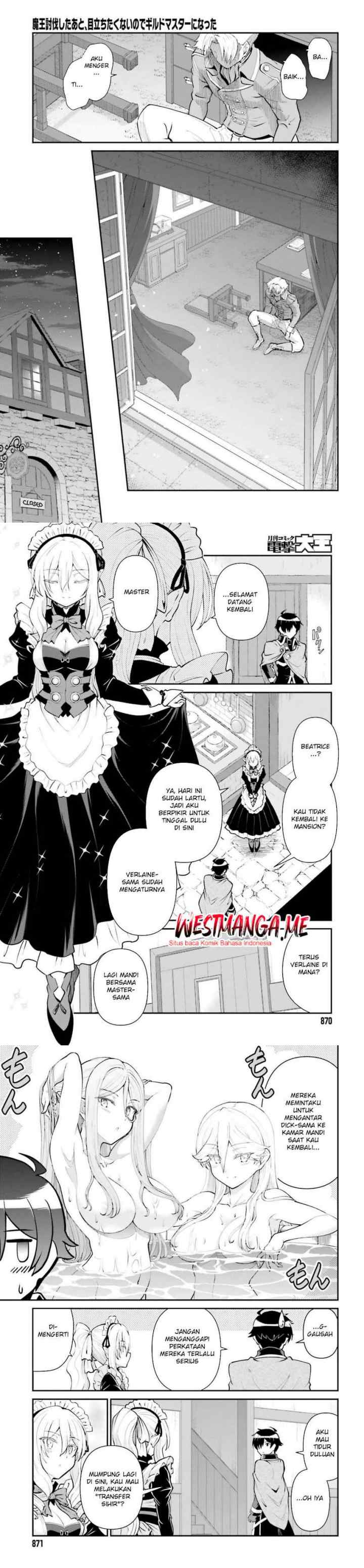 Maou Toubatsu Shita Ato, Medachitakunai node Guild Master ni Natta chapter 51 halaman 15