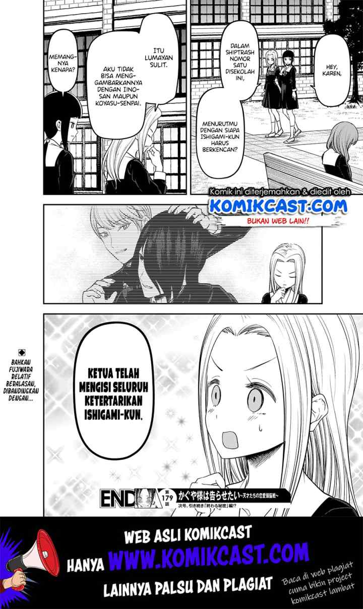 Kaguya-sama wa Kokurasetai: Tensai-tachi no Renai Zunousen chapter 189 halaman 19