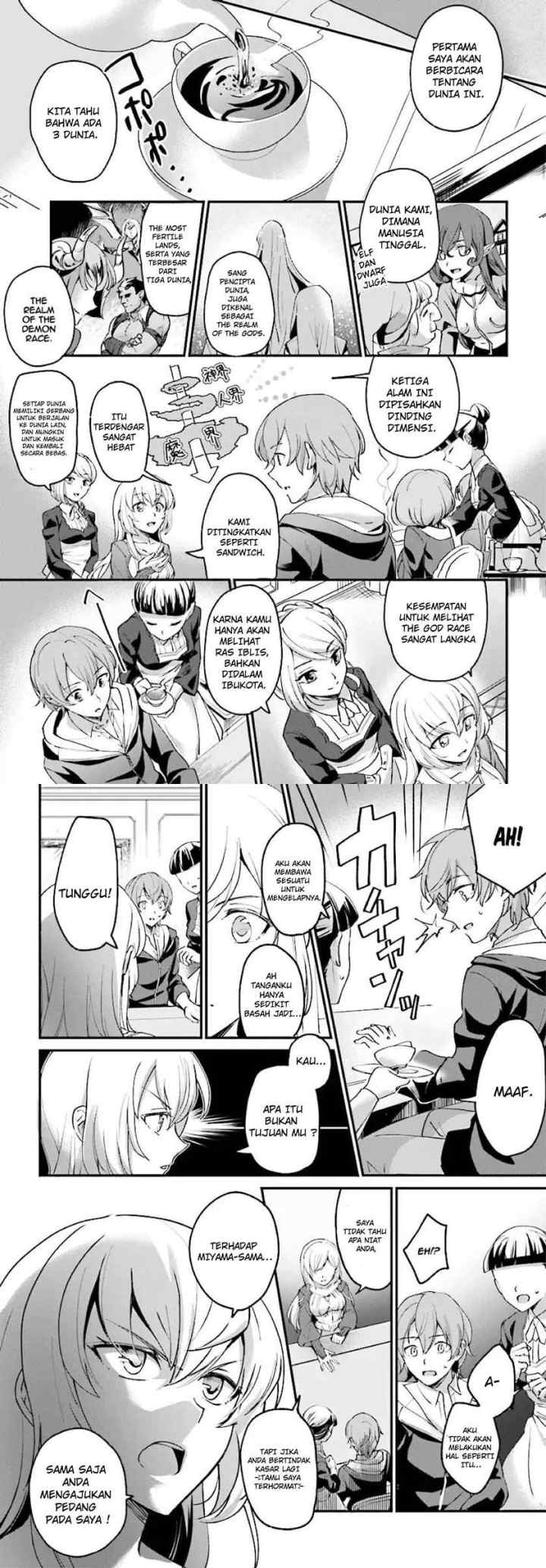 Yuusha Shoukan ni Makikomareta kedo, Isekai wa Heiwa deshita chapter 1 halaman 7