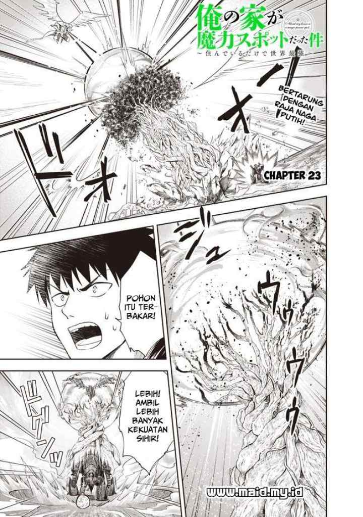 Ore No Ie Ga Maryoku Spot Datta Ken: Sundeiru Dake De Sekai Saikyou chapter 23 halaman 4