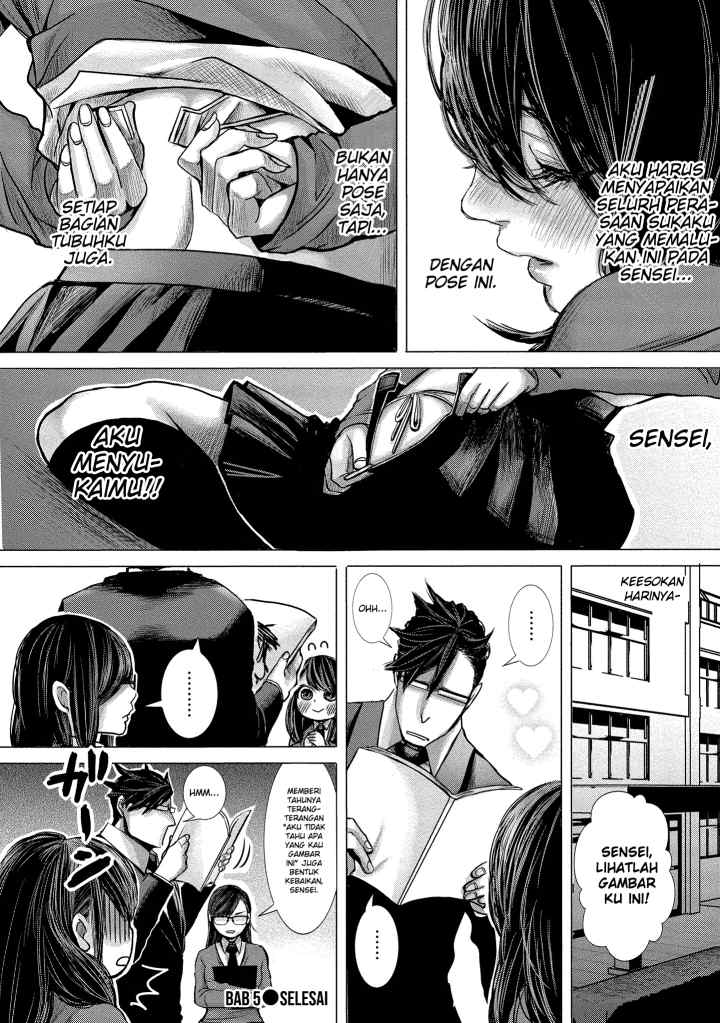 Joshikousei to Seishokusha-san chapter 5 halaman 17