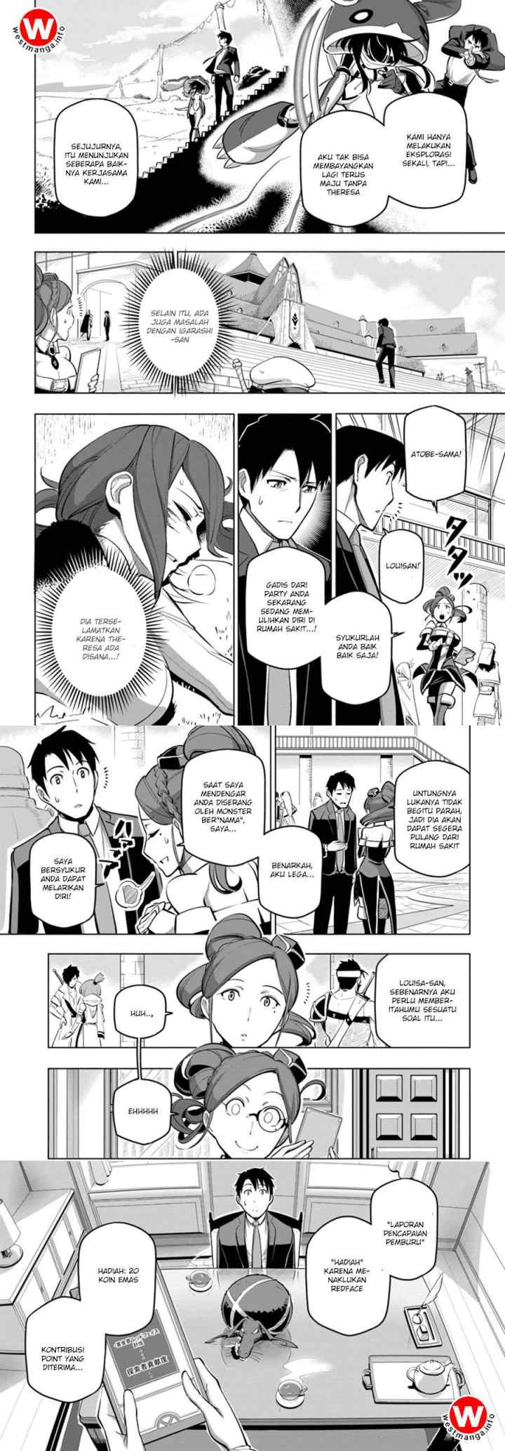 Sekai Saikyou no Kouei: Meikyuukoku no Shinjin Tansakusha chapter 5 halaman 5