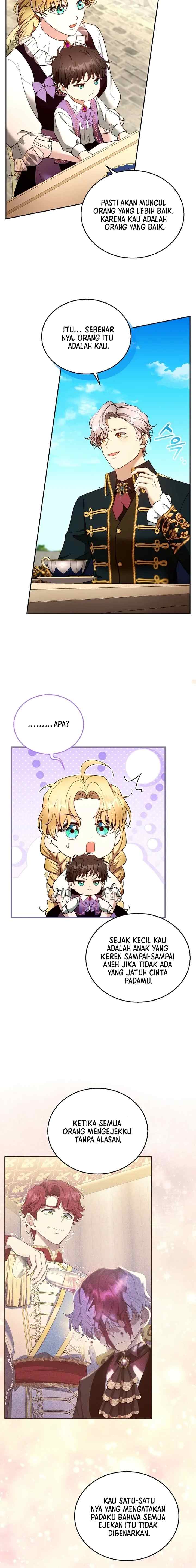 I Am Trying To Divorce My Villain Husband, But We Have A Child chapter 105 halaman 7