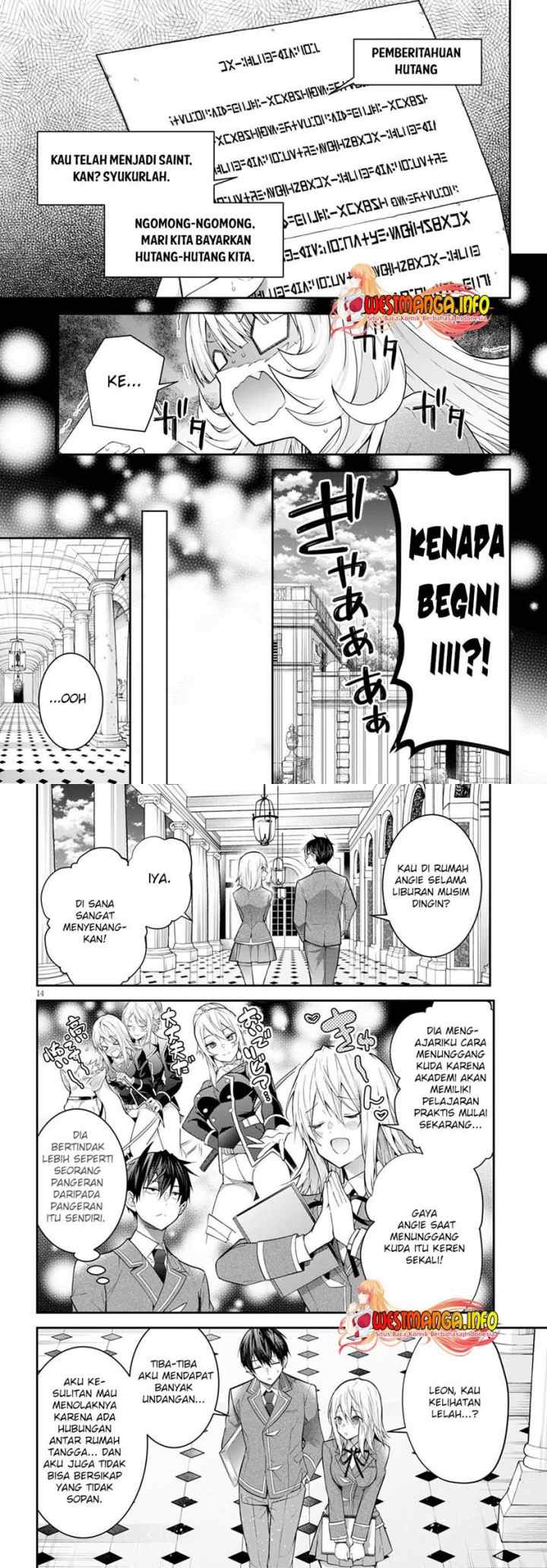 Otome Game Sekai wa Mob ni Kibishii Sekai Desu chapter 39 halaman 9