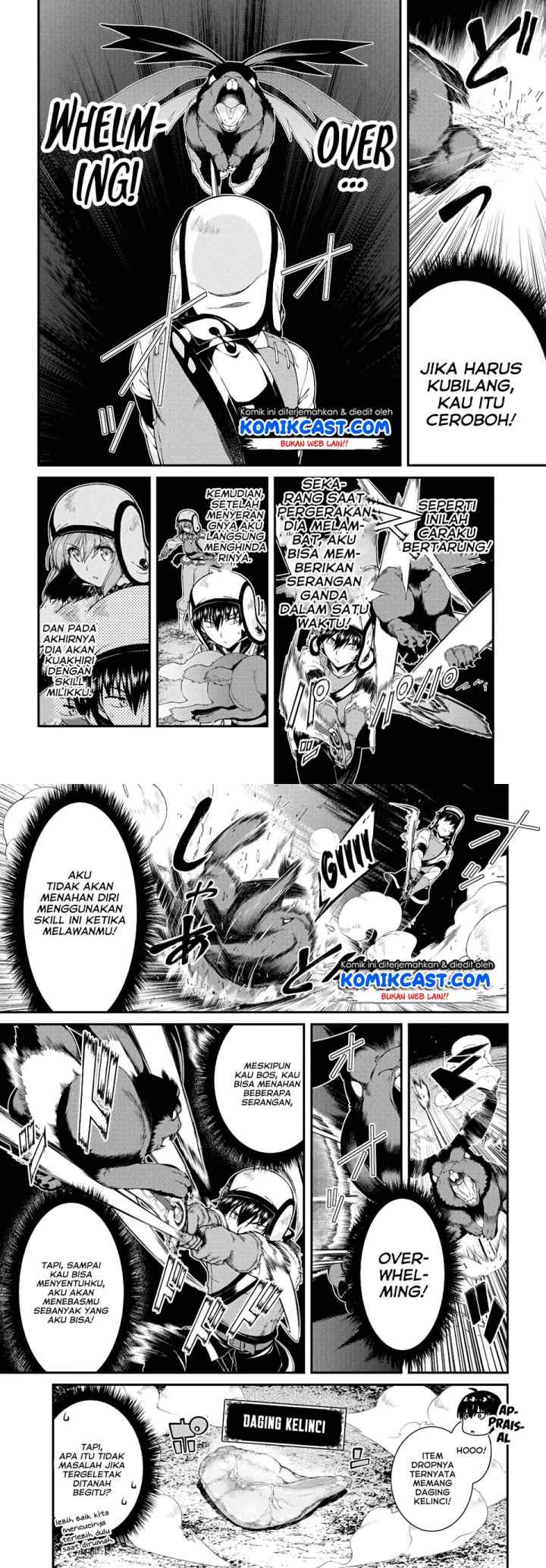 Isekai Meikyuu de Harem wo chapter 34 halaman 6
