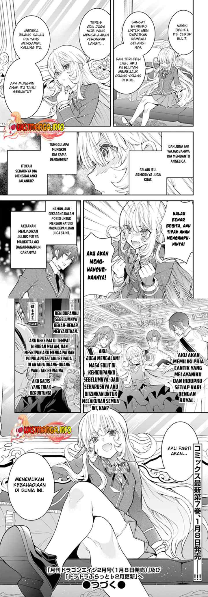 Otome Game Sekai wa Mob ni Kibishii Sekai Desu chapter 38 halaman 18