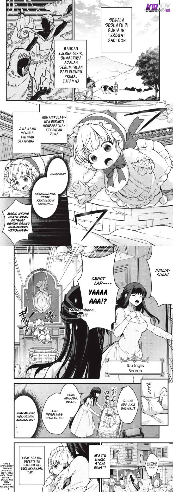 Eiyuu-ou, bu o Kiwameru tame tensei su - Soshite, Sekai Saikyou no Minarai Kishi ♀~ chapter 1 halaman 7
