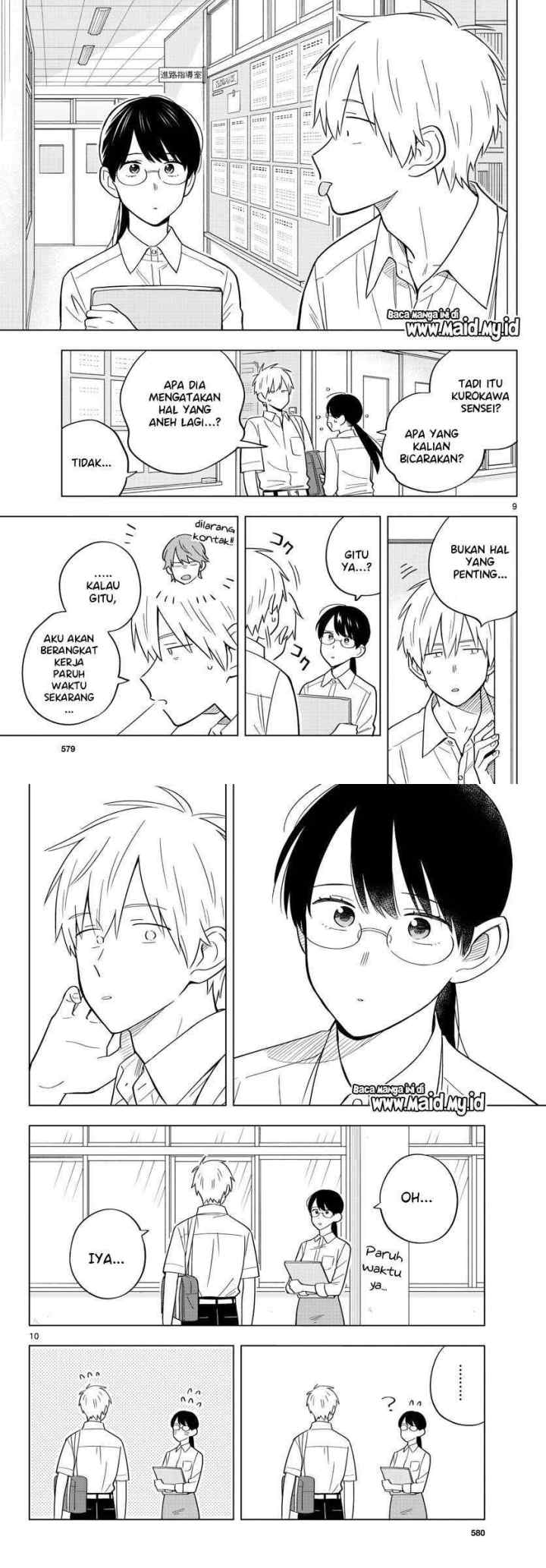 Sensei wa Koi wo Oshierarenai chapter 39 halaman 6