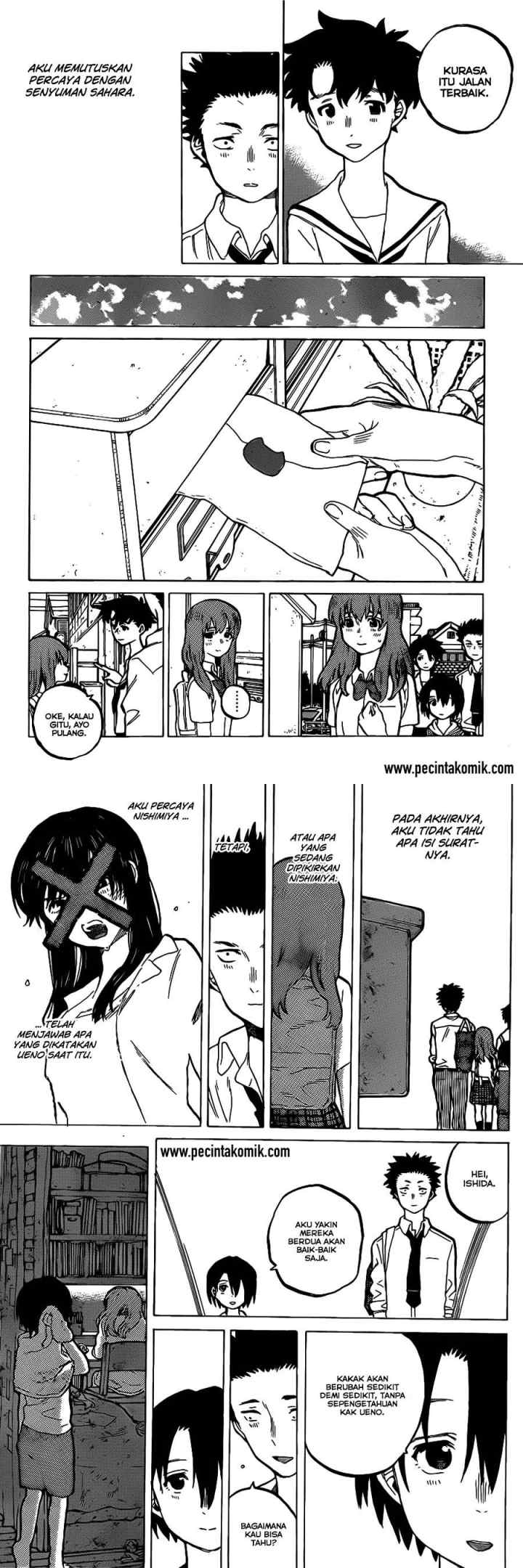 Koe no Katachi chapter 28 halaman 10