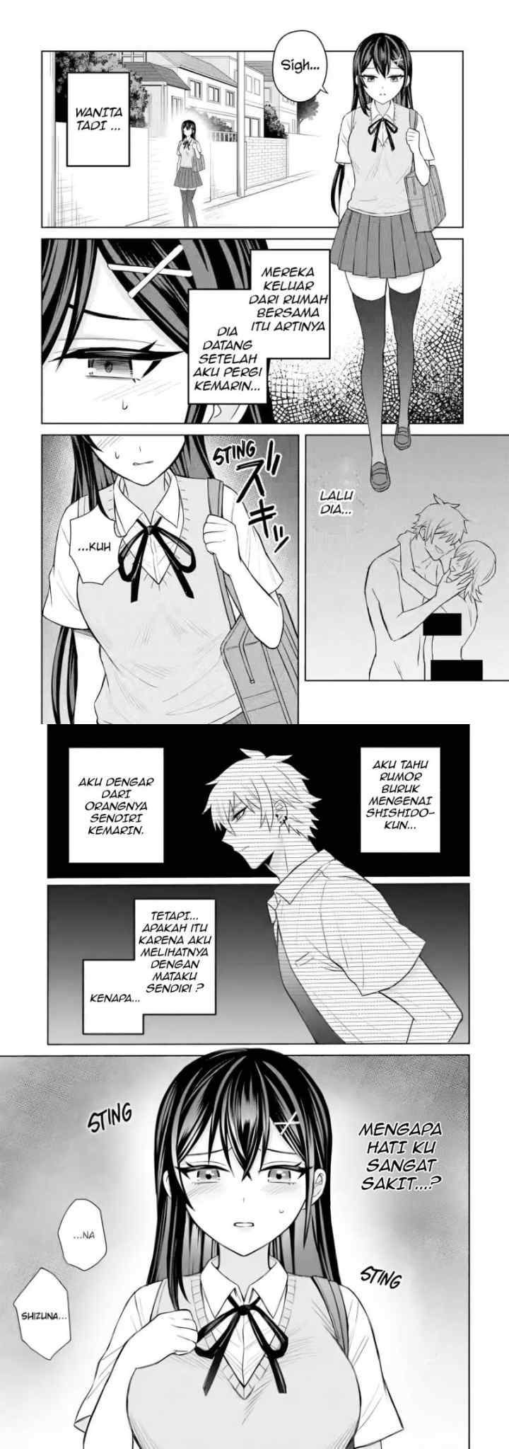 Netorare Manga no Kuzu Otoko ni Tensei Shita Hazu ga Heroine ga Yottekuru Ken chapter 4 halaman 4