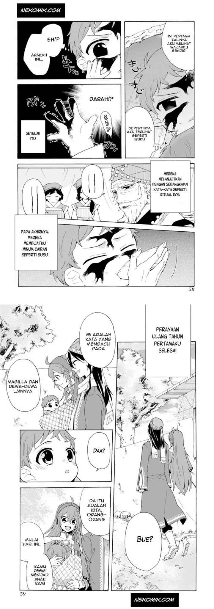 Tada Shiawasena Isekai Kazoku Seikatsu chapter 2 halaman 14