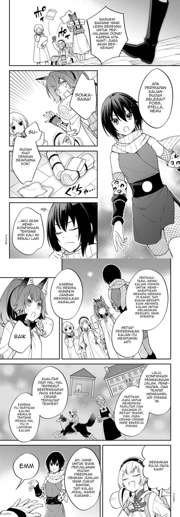 Tensei Shitara Slime Datta Ken Ibun: Makoku Gurashi no Trinity chapter 44 halaman 5