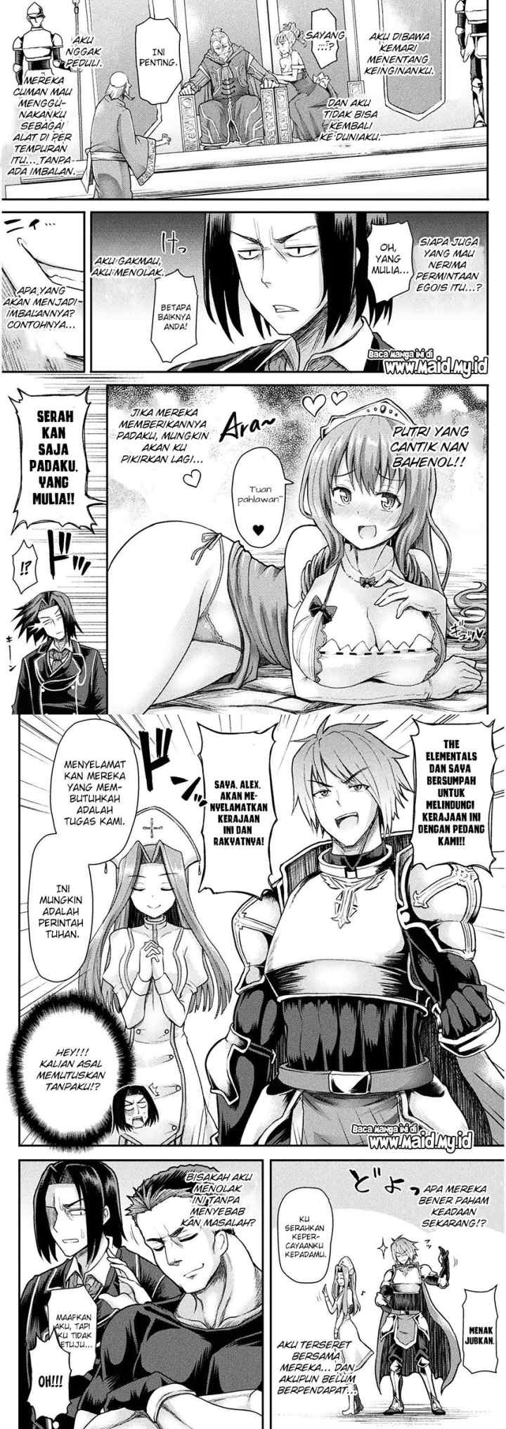 Isekai Majutsushi wa Mahou wo Tonaenai chapter 1 halaman 6