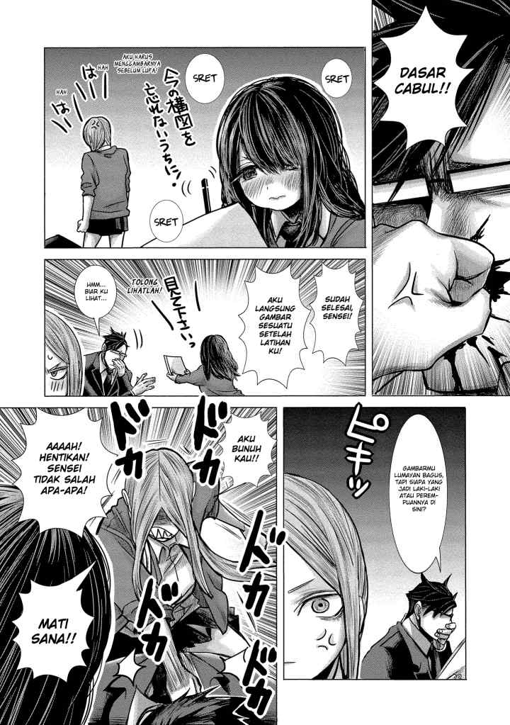 Joshikousei to Seishokusha-san chapter 5 halaman 14